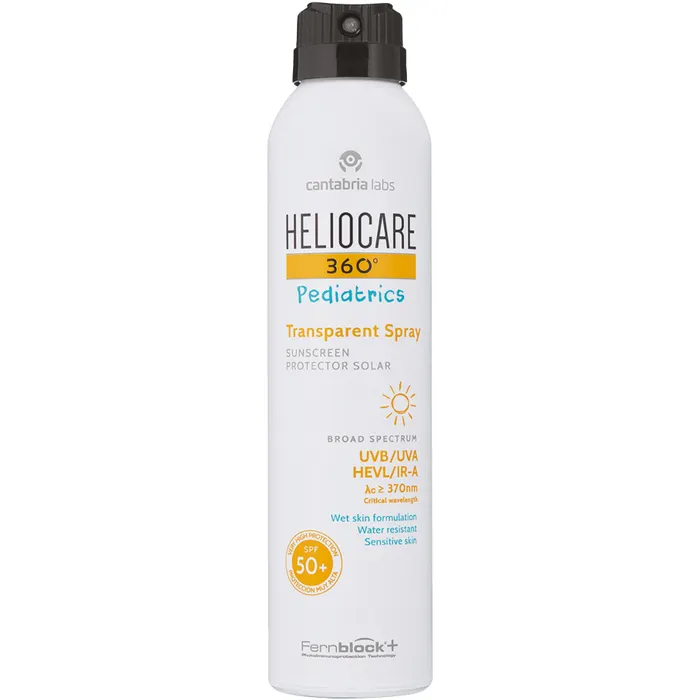 HELIOCARE 360 PEDIATRIC TRANSPARENT SPRAY 200 ML - farmavitality.it