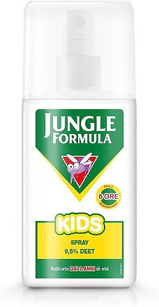 JUNGLE FORMULA KIDS SPRAY 9,5% DEET 75 ML - farmavitality.it