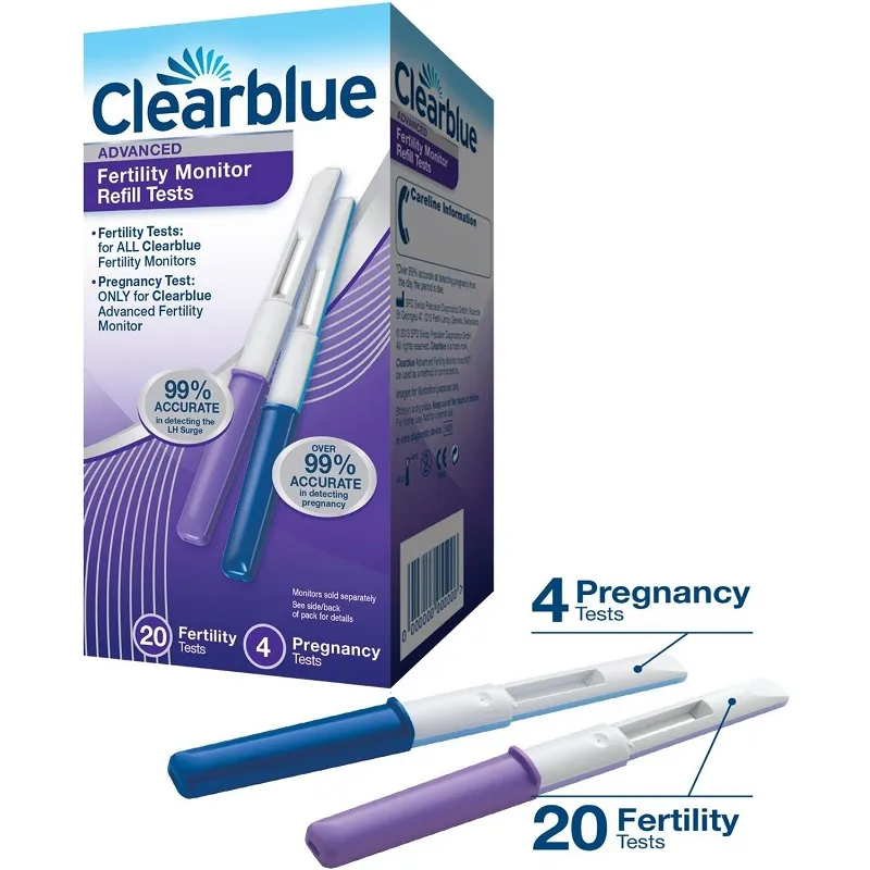 MONITOR DI FERTILITA' CLEARBLUE ADVANCED IN STICK 20 PEZZI + 4 TEST DI GRAVIDANZA - farmavitality.it