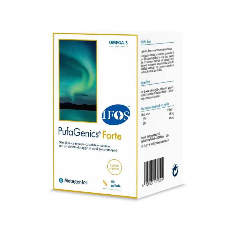 Pufagenics Forte Integratore Benessere Cuore 60 Capsule - farmavitality.it