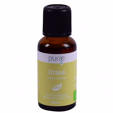 PURAE LITSEA BIO FRUTTI OLIO ESSENZIALE 10 ML - farmavitality.it