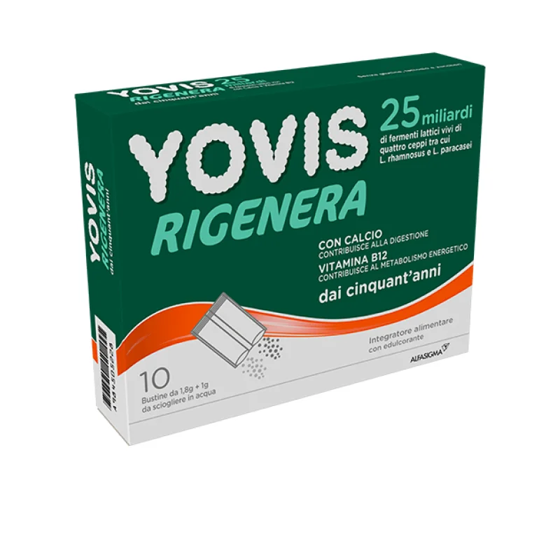 YOVIS RIGENERA 50+ 10 BUSTINE - farmavitality.it