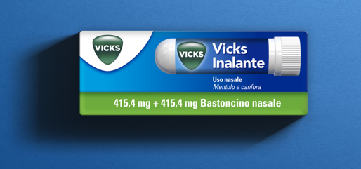 Vicks Inalante 415,4mg+415,4mg Bastoncino Nasale - farmavitality.it