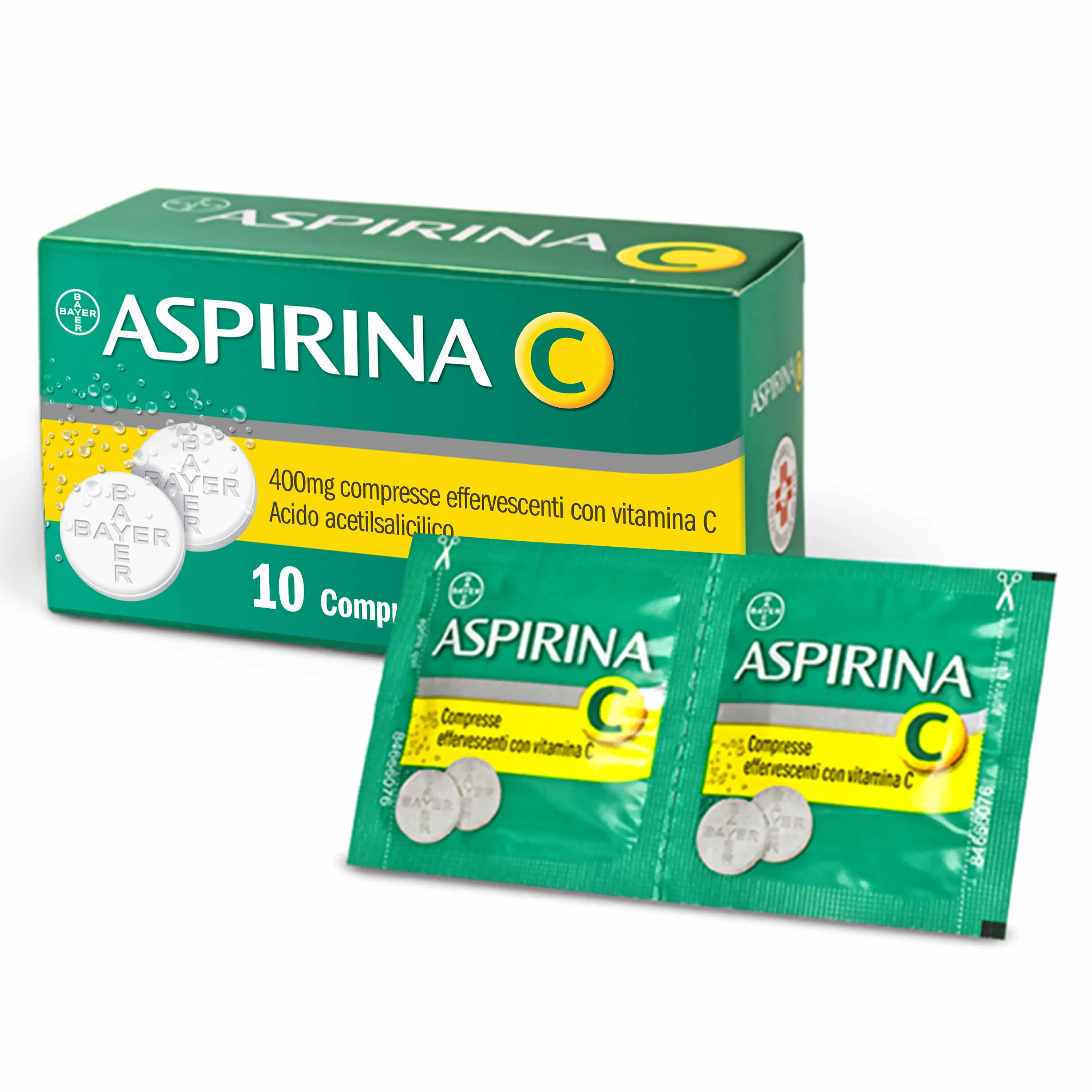 ASPIRINA C*10CPR EFF 400+240MG - farmavitality.it
