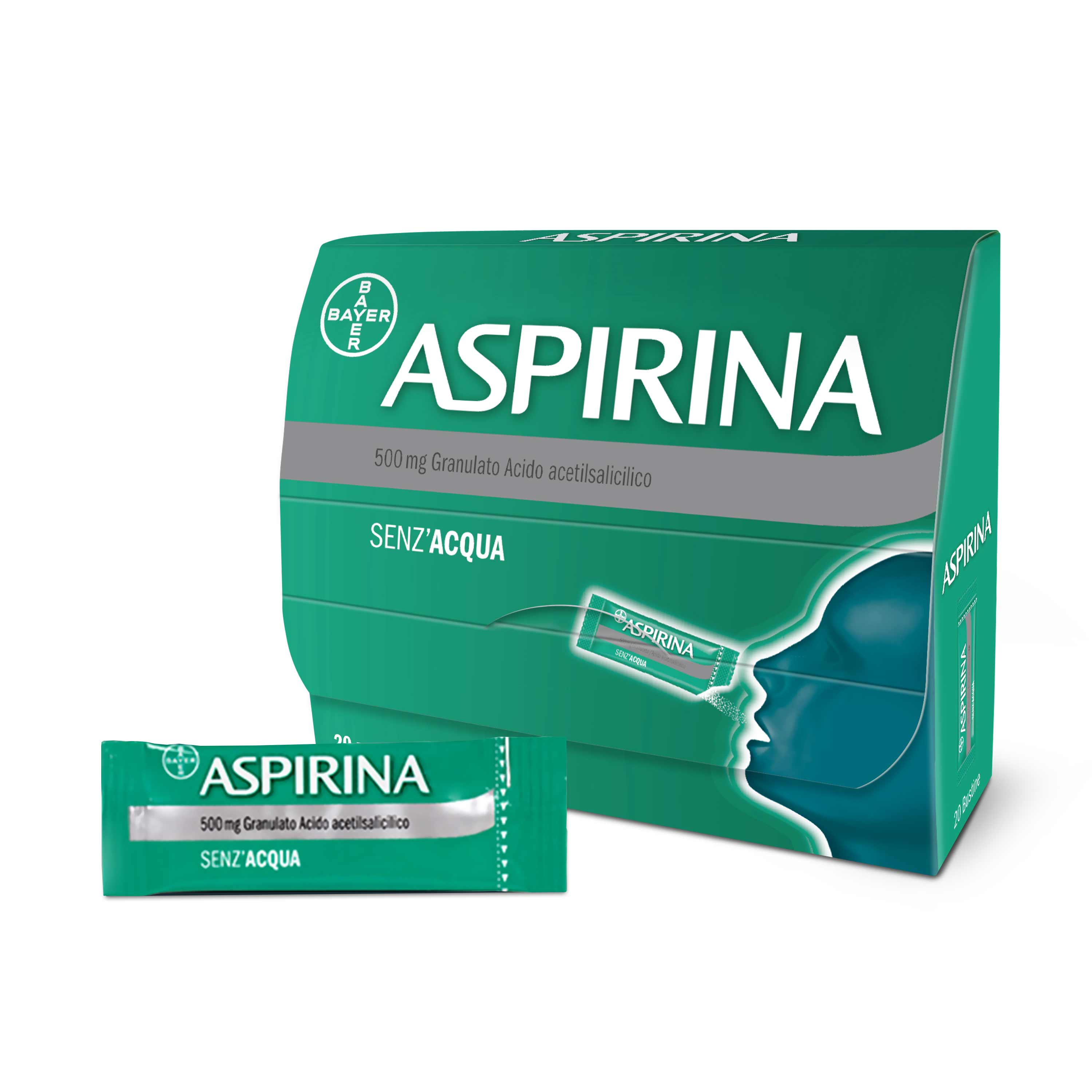 ASPIRINA*OS GRAT 20BUST 500MG - farmavitality.it