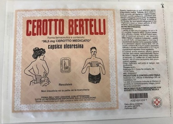 CEROTTO BERTELLI*GRANDECM16X24 - farmavitality.it