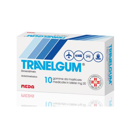 TRAVELGUM*10GOMME MAST 20MG - farmavitality.it