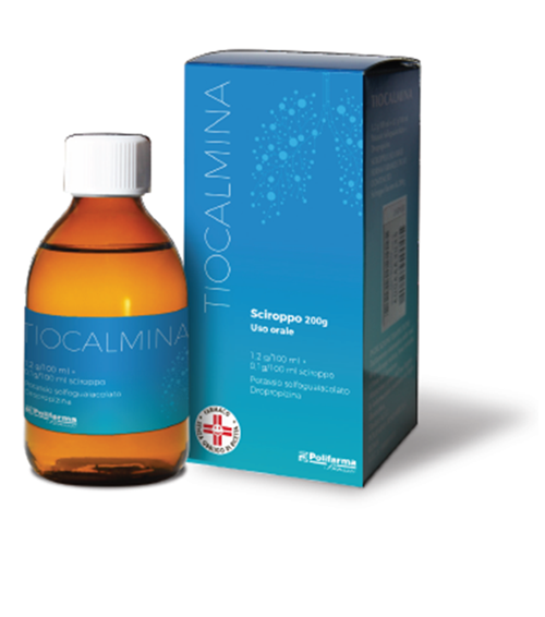 TIOCALMINA*SCIR 200G - farmavitality.it