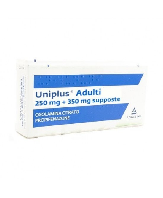 UNIPLUS*AD 10SUPP 250MG+350MG - farmavitality.it