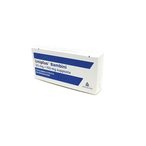 UNIPLUS*BB 10SUPP 125MG+150MG - farmavitality.it