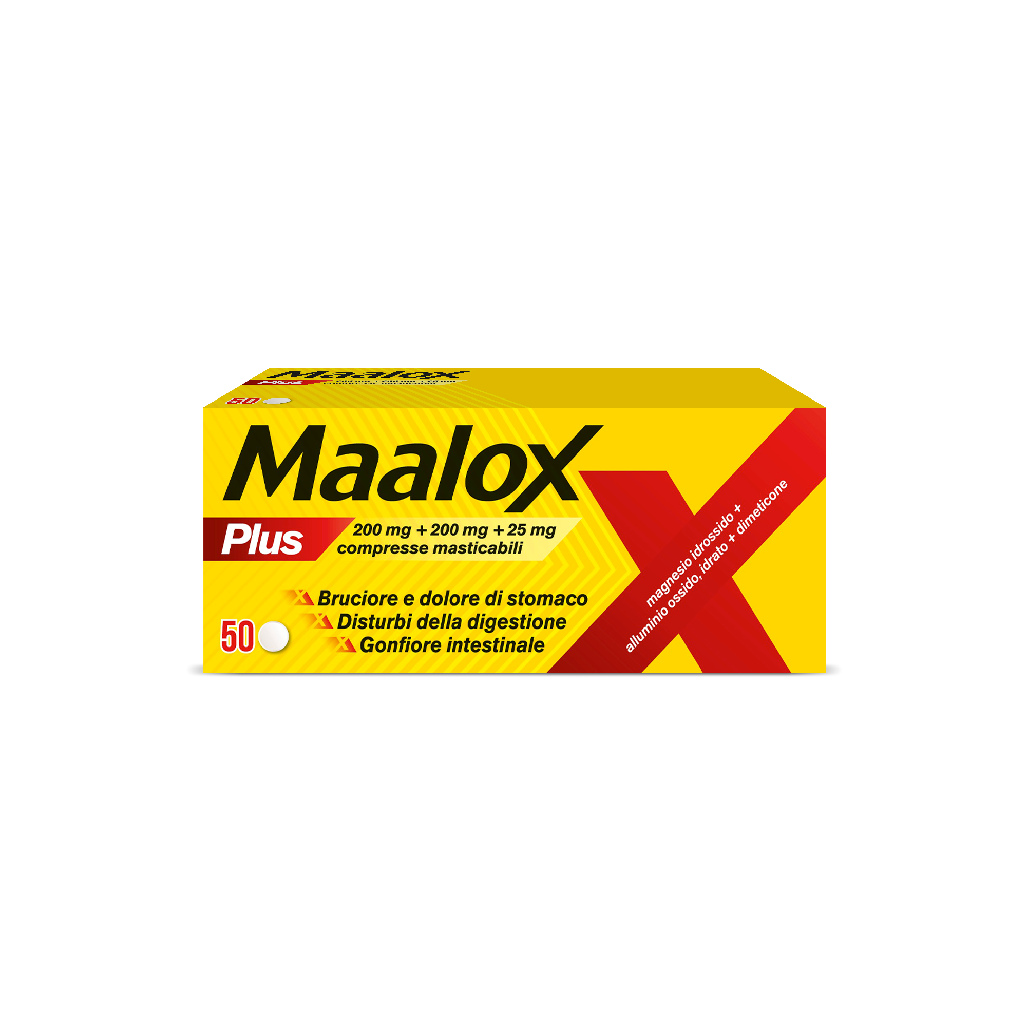 MAALOX PLUS*50CPR MAST - farmavitality.it