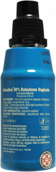 BETADINE*SOLUZ VAG 125ML 10% - farmavitality.it