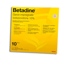 BETADINE*10GARZE IMPREGN 10x10 - farmavitality.it