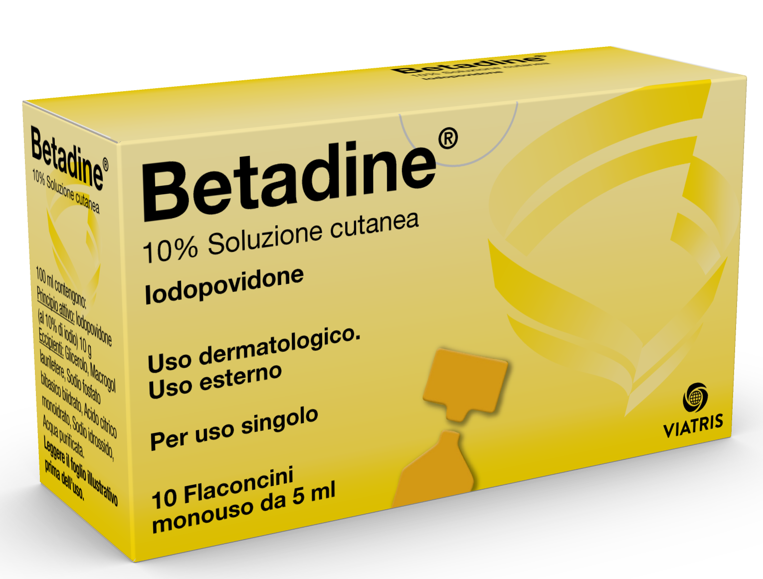 BETADINE*SOL CUT 10FL 5ML 10% - farmavitality.it