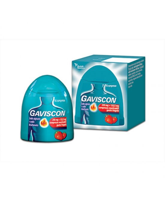 GAVISCON*16CPR FRAG250+133,5MG - farmavitality.it