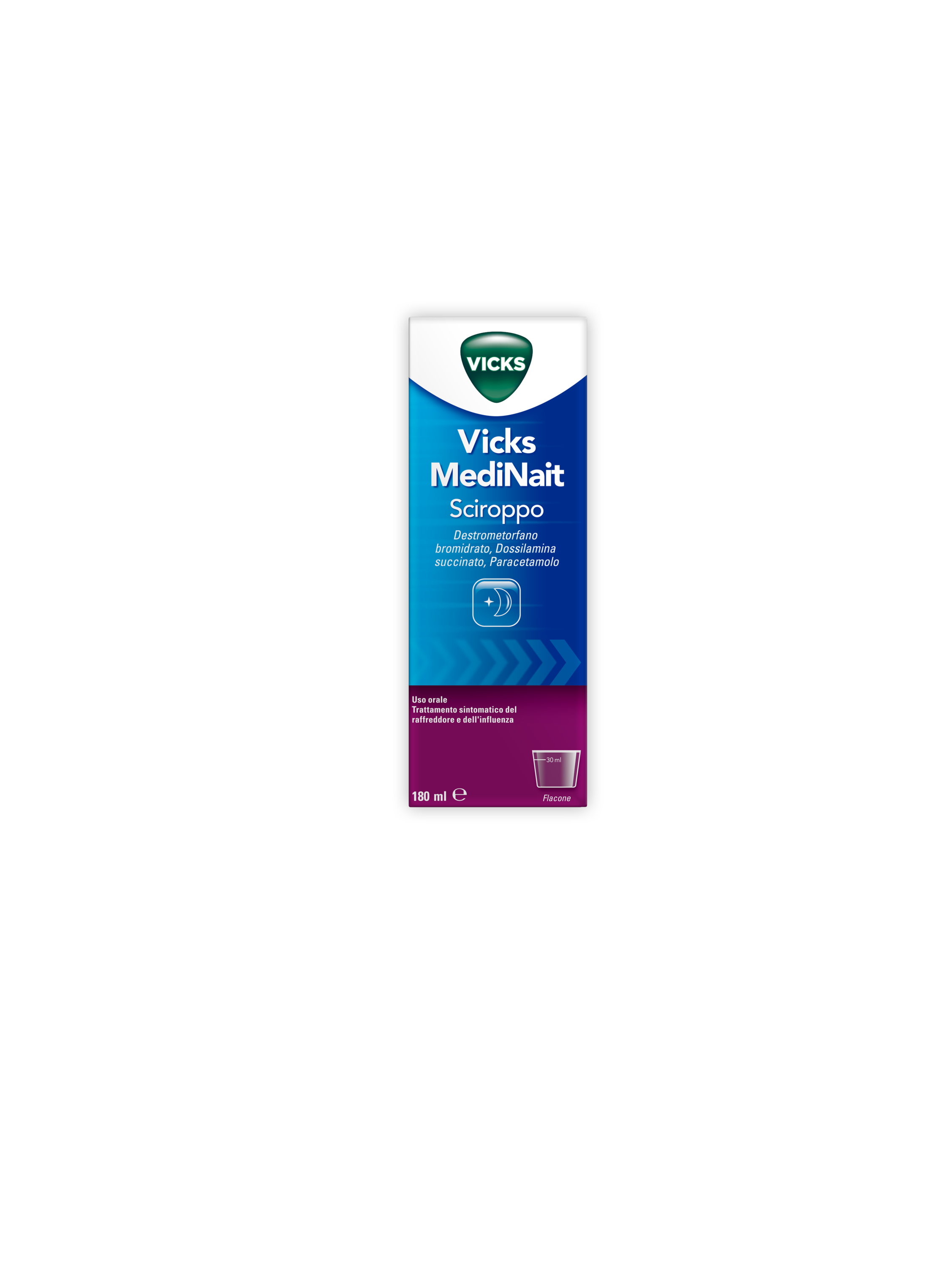 VICKS MEDINAIT*SCIR 180ML - farmavitality.it