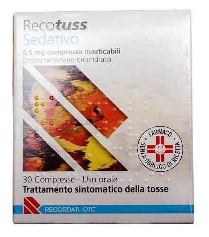 RECOTUSS SEDAT*30CPR MAST6,5MG - farmavitality.it