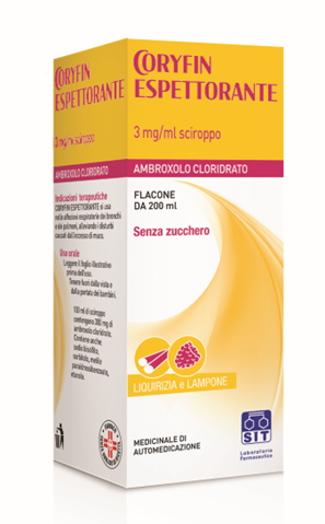 CORYFIN ESPETTORANTE*SCIR200ML - farmavitality.it