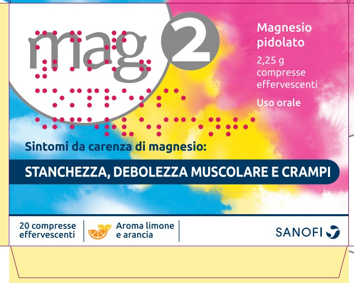 MAG 2*20CPR EFF 2,25G - farmavitality.it