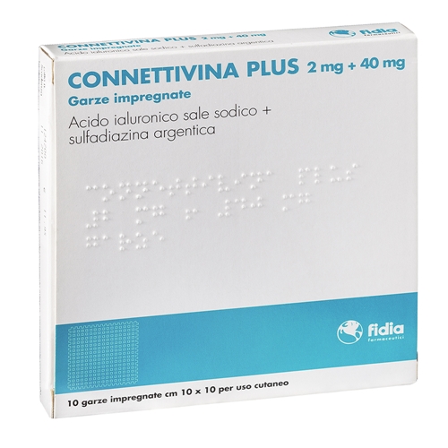 CONNETTIVINA PLUS*10GARZE10x10 - farmavitality.it