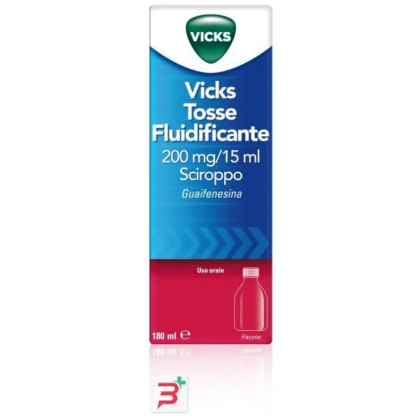 VICKS TOSSE FLUIDIF*FL 180ML - farmavitality.it