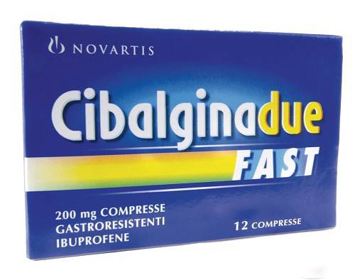 CIBALGINA DUE FAST*12CPR 200MG - farmavitality.it