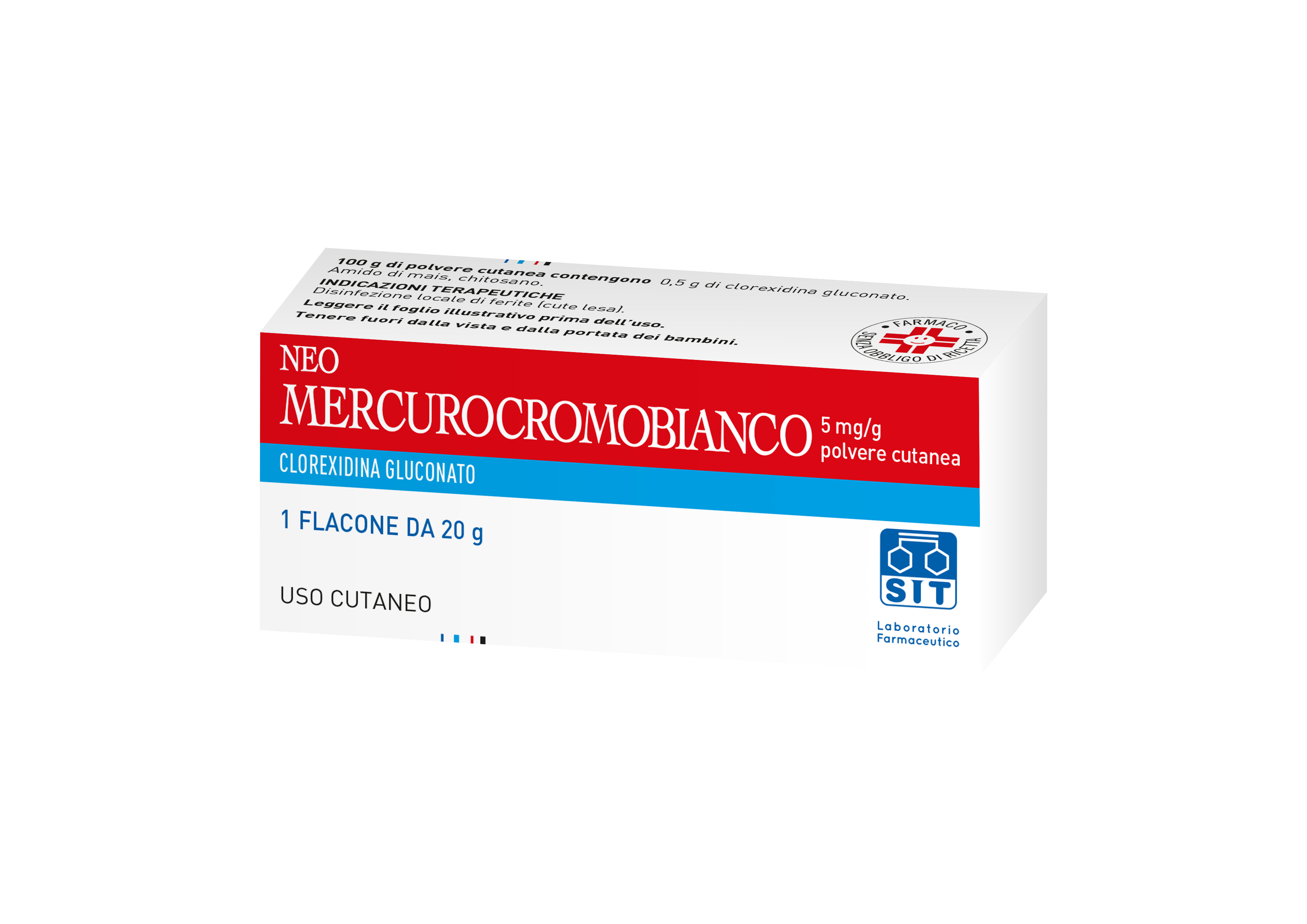 NEOMERCUROCROMO BIANCO*POLV20G - farmavitality.it