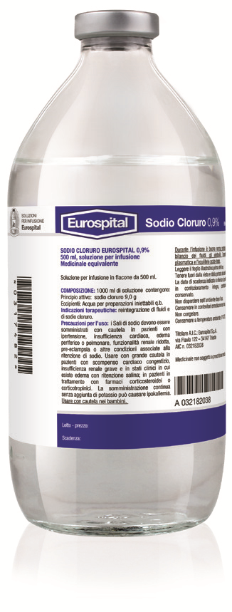 SODIO CLORURO EUROS*0,9% 500ML - farmavitality.it