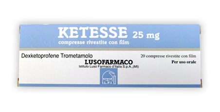 KETESSE*20CPR RIV 25MG - farmavitality.it