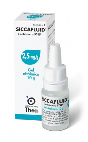 SICCAFLUID*GEL OFT 10G 2,5MG/G - farmavitality.it