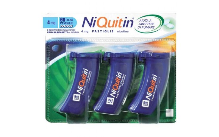 NIQUITIN*60PASTL 4MG MENTA FL - farmavitality.it
