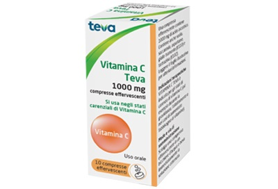 VITAMINA C TEVA*10CPR EFF 1G - farmavitality.it