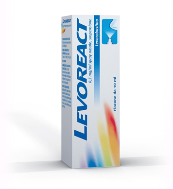LEVOREACT*SPRAY NAS 10ML 0,5MG - farmavitality.it
