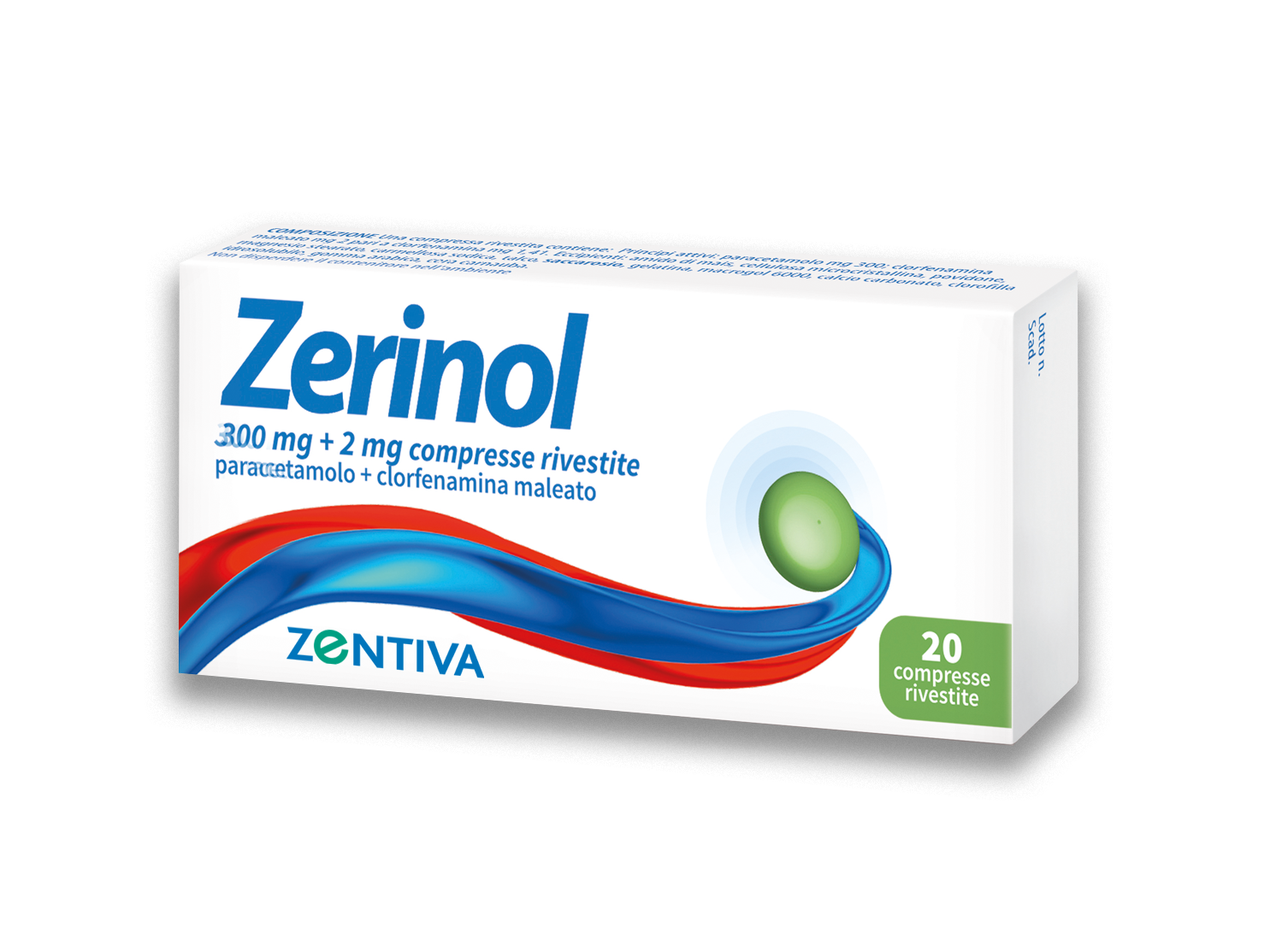 ZERINOL*20CPR RIV 300MG+2MG - farmavitality.it