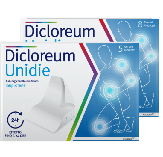 DICLOREUM UNIDIE*8CER 136MG24H - farmavitality.it