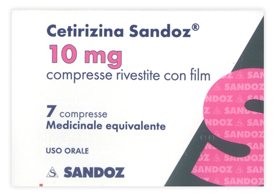 CETIRIZINA SAND*7CPR RIV 10MG - farmavitality.it