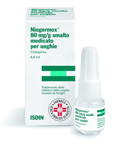 NIOGERMOX*SMALTO UNGHIE 6,6ML - farmavitality.it