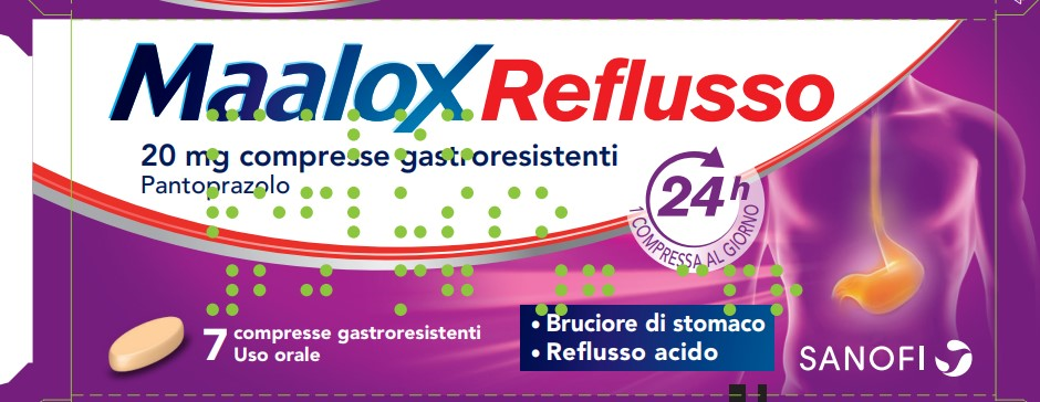 MAALOX REFLUSSO*7CPR 20MG - farmavitality.it