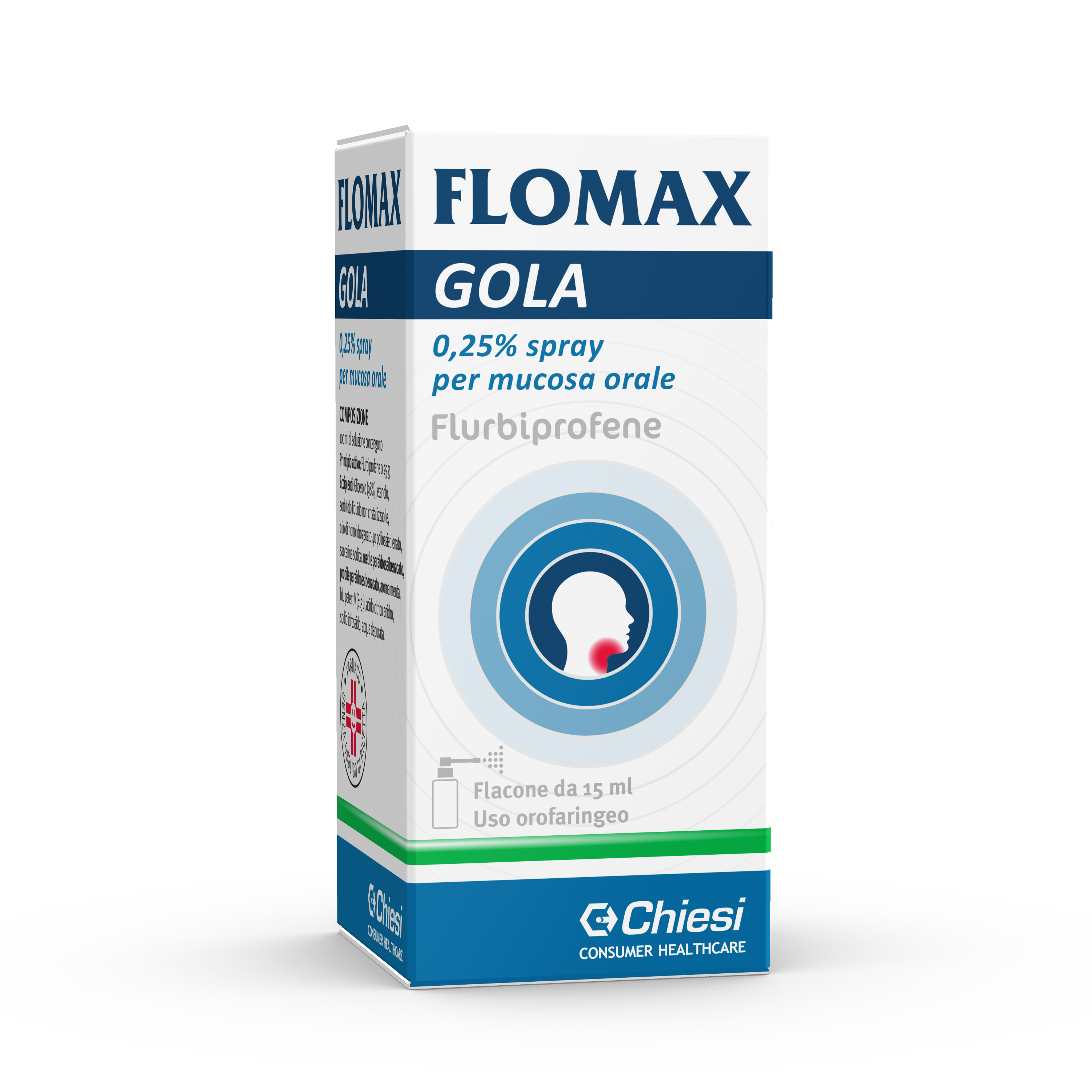 FLUIBRON GOLA*SPRAY 15ML - farmavitality.it