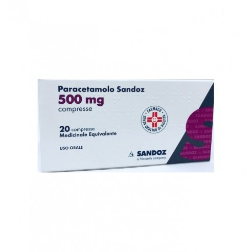 PARACETAMOLO SAND*20CPR 500MG - farmavitality.it