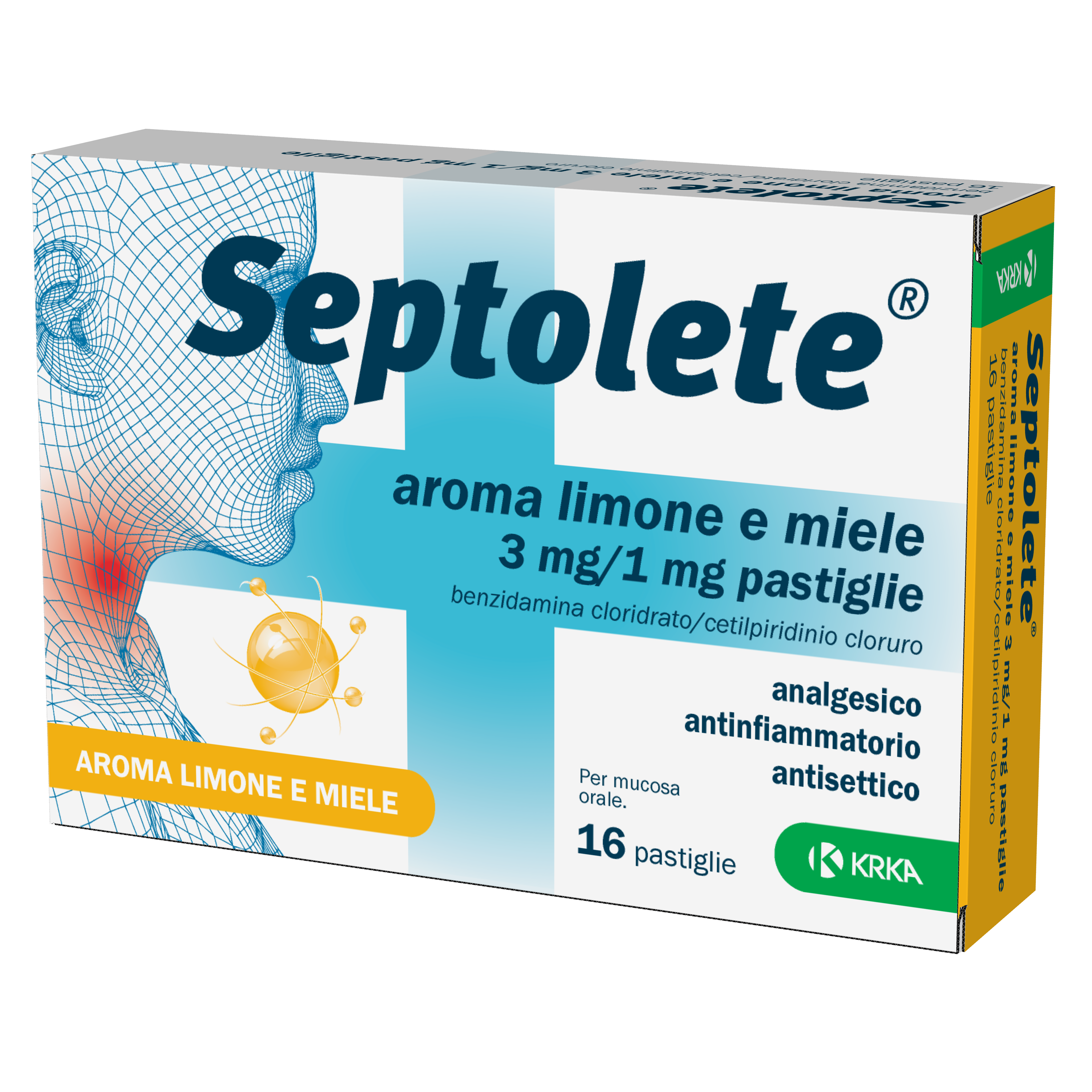 SEPTOLETE*16PAST 3+1MG LIM MIE - farmavitality.it