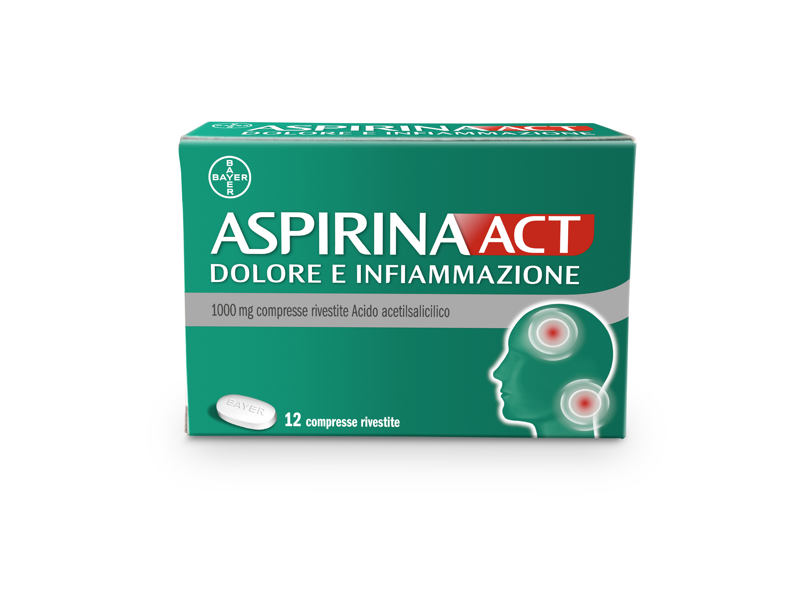 ASPIRINAACT DOL INF*12CPR 1G - farmavitality.it