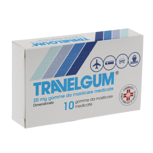 TRAVELGUM*10GOMME MAST 20MG - farmavitality.it