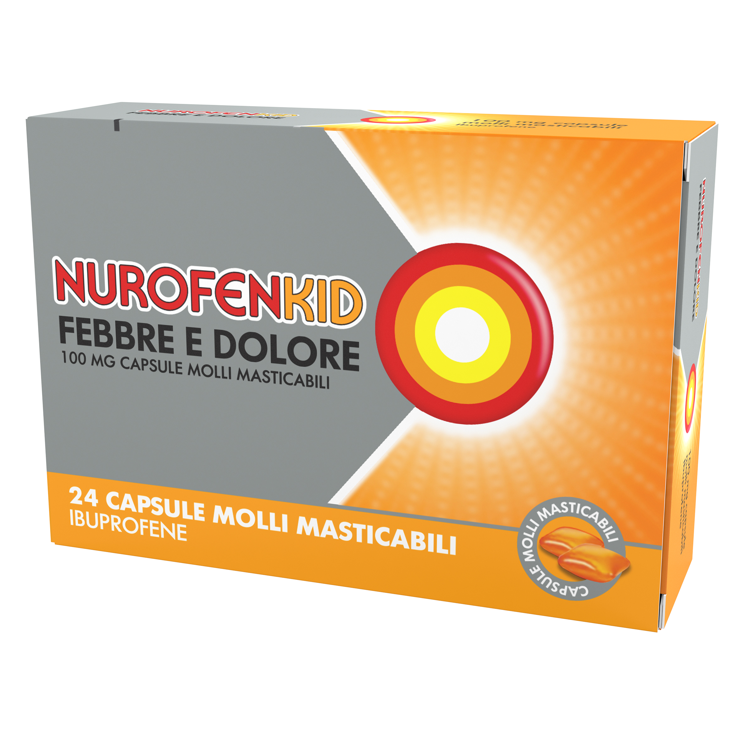 NUROFENKID FEBBRE D*24CPS100MG - farmavitality.it