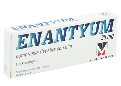 Enantyum 20 Compresse Rivestite 25 Mg - farmavitality.it