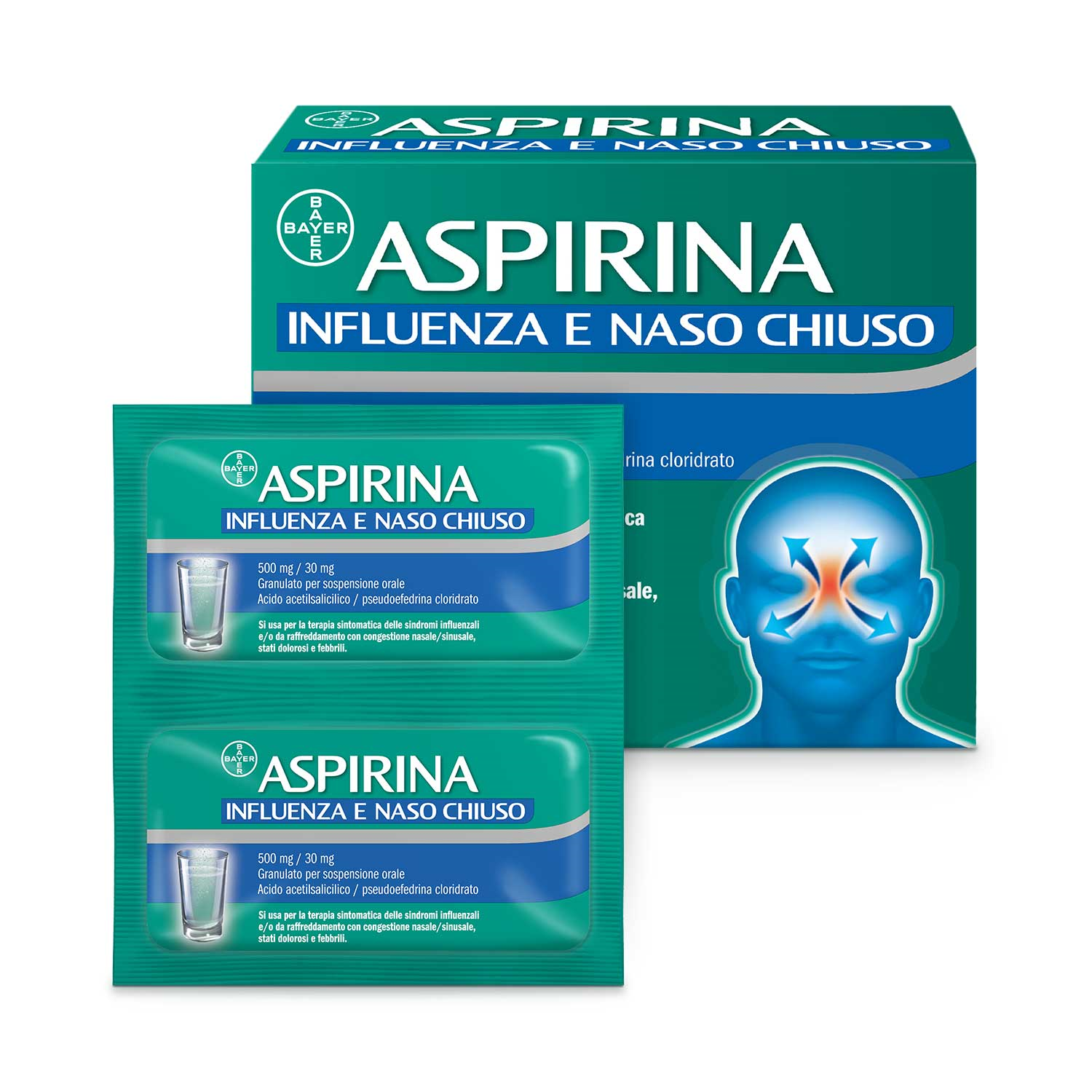 ASPIRINA INFLUENZA E NASO C*20 - farmavitality.it