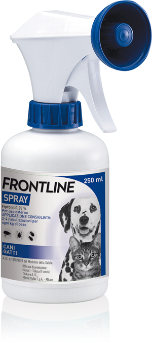FRONTLINE SPRAY*FL 250ML+POMP - farmavitality.it