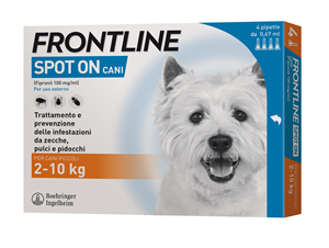 FRONTLINE*4PIP 2-10KG CANI - farmavitality.it