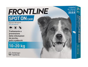 FRONTLINE*4PIP 10-20KG CANI - farmavitality.it