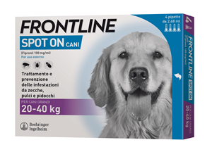 FRONTLINE*4PIP 20-40KG CANI - farmavitality.it